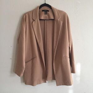 Camel Boyfriend Blazer